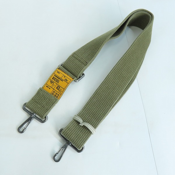 実際に弊社で買取させて頂いたDIESEL/ディーゼル 2WAY ショルダー/トートバッグ カーキの画像 8枚目