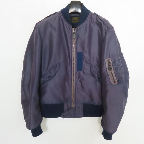 実際に弊社で買取させて頂いたREAL McCOYS/リアルマッコイズ MA-1 フライトジャケット MIL-J-5391A/38