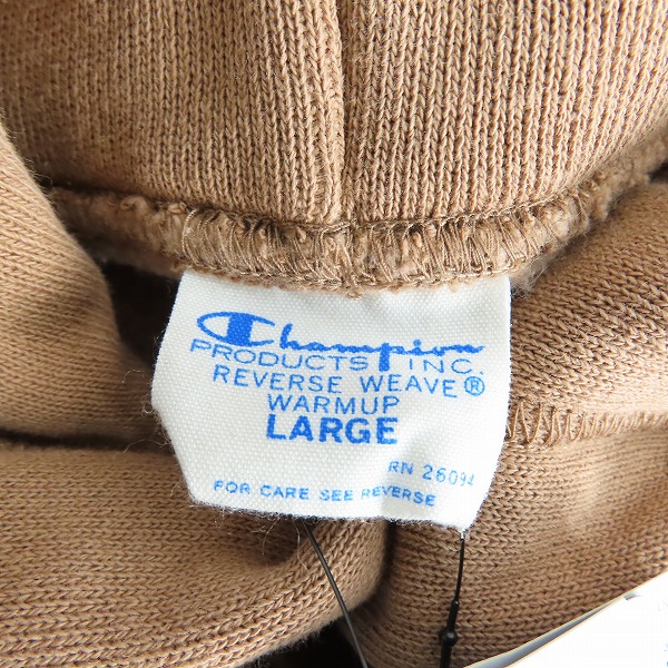 実際に弊社で買取させて頂いた【未使用】Champion/チャンピオン REVERSE WEAVE プルオーバーパーカー C8-K118 Lの画像 2枚目