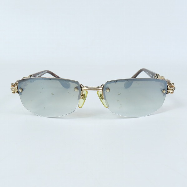 実際に弊社で買取させて頂いたA'rossvy/ロズヴィー 2019年 サイド シルバー 925 クロス モチーフ サングラス/アイウェア 209231816の画像 1枚目