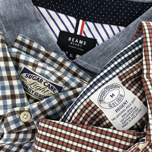 実際に弊社で買取させて頂いた【おまとめ】SUGAR CANE/BROOKS BROTHERS 他 ボタンシャツの画像 1枚目