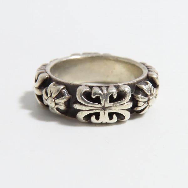 実際に弊社で買取させて頂いたA&G/エーアンドジー クロス シルバーリング 16.5～17号の画像 2枚目