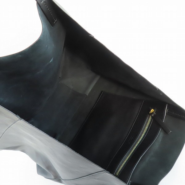 実際に弊社で買取させて頂いたCELINE/セリーヌ ホリゾンタルカバ レザートートバッグ の画像 3枚目