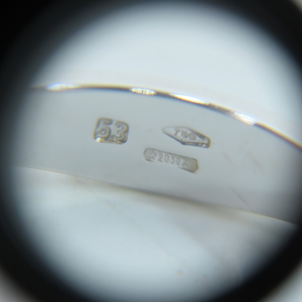 実際に弊社で買取させて頂いた【ギャラ付き】Cartier/カルティエ ラブミーリング AU750/K18WG/ホワイトゴールド 53/12.5号の画像 7枚目
