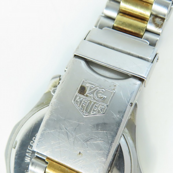 実際に弊社で買取させて頂いたTAG HEUER/タグホイヤー 2000シリーズ プロフェッショナル 200M クォーツ デイト腕時計 964.013 【動作未確認】の画像 6枚目