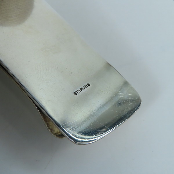 実際に弊社で買取させて頂いた【インボイス原本】CHROME HEARTS/クロムハーツ MNY CLIP SML CH CRS/スモールCH クロス マネークリップの画像 4枚目