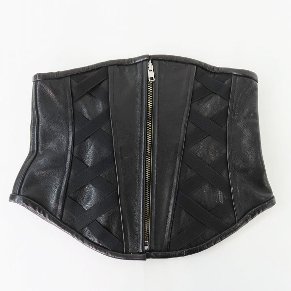 実際に弊社で買取させて頂いたG.V.G.V. /ジーヴィージーヴィー レザーコルセット