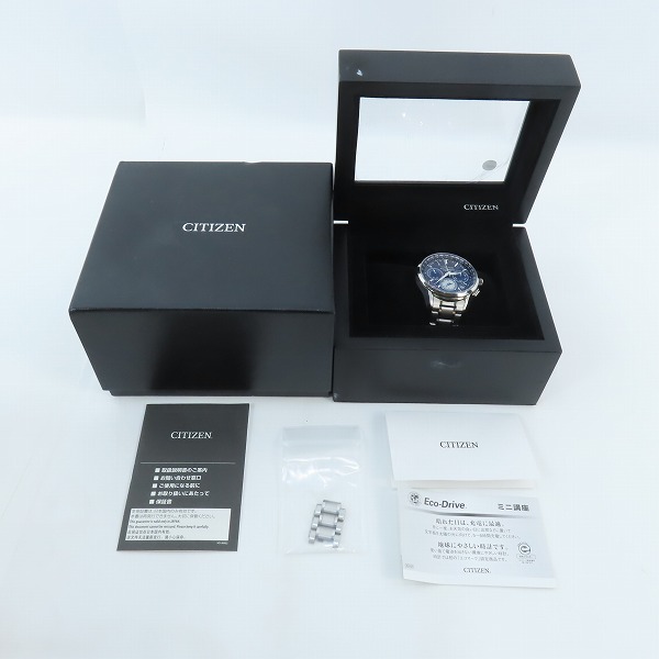 実際に弊社で買取させて頂いたCITIZEN/シチズン EXCEED/エクシード 世界限定600本 エールコレクション 腕時計 CC4030-58Lの画像 9枚目