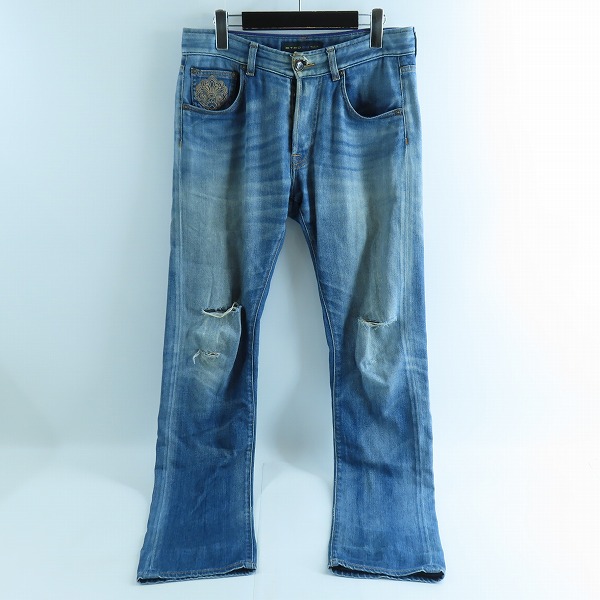 実際に弊社で買取させて頂いたETRO/エトロ ハラコパッチ/ポケット刺繍 デニムパンツ /29