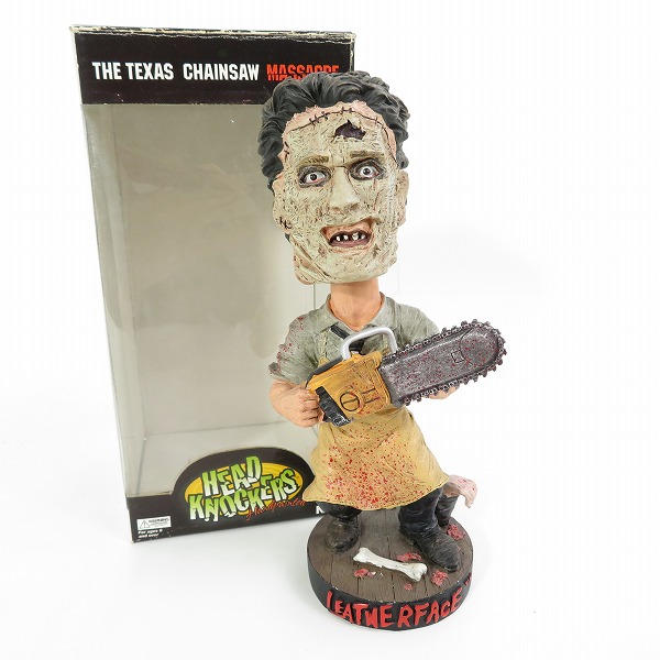 実際に弊社で買取させて頂いたNECA/ネカ HEAD KNOCKERS 悪魔のいけにえ レザーフェイス フィギュア 