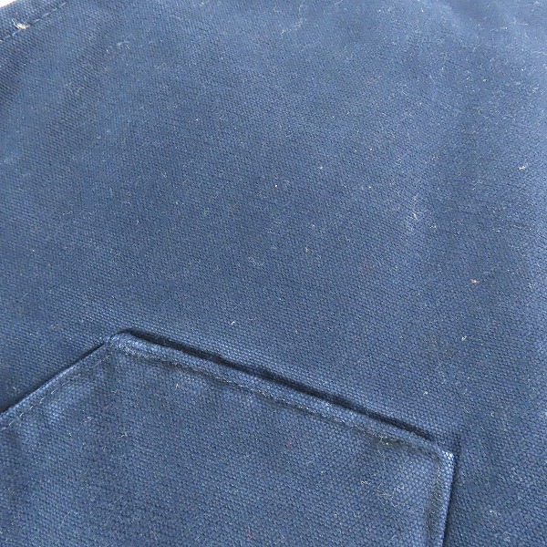 実際に弊社で買取させて頂いたCARHARTT/カーハート 中綿 ワークベスト ネイビー  XLの画像 4枚目