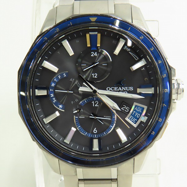 実際に弊社で買取させて頂いたCASIO/カシオ OCEANUS/オシアナス 電波ソーラー/Bluetooth OCW-G2000G-1AJF
