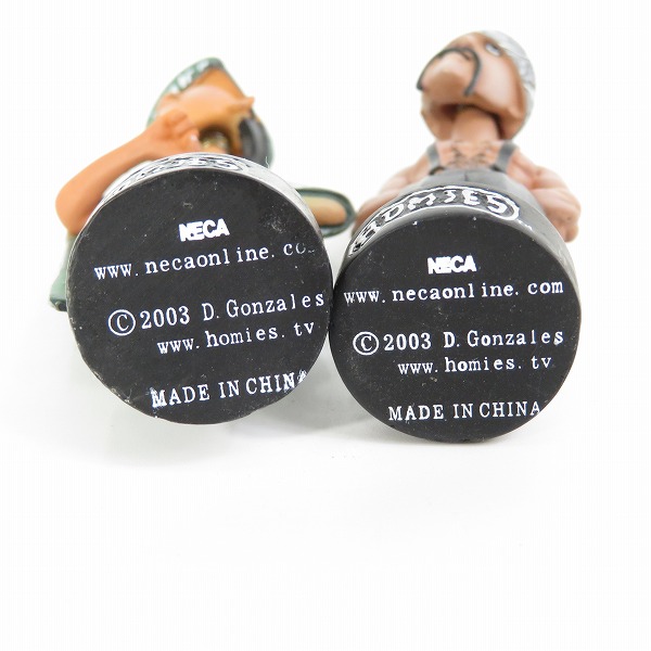 実際に弊社で買取させて頂いたNECA/ネカ HEAD KNOCKERS HOMIES/ホーミーズ フィギュ 4 Pack Mr. Raza/Big Loco/B-Boy/Eightball フィギュアの画像 3枚目