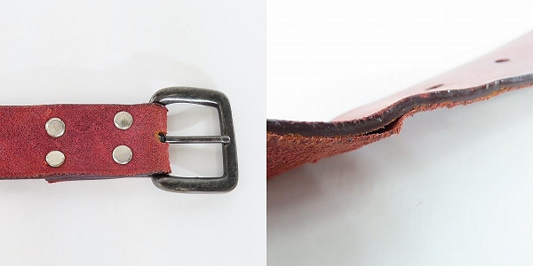 実際に弊社で買取させて頂いたETRO/エトロ 裏地ペイズリー柄 レザーベルト 44/110の画像 8枚目