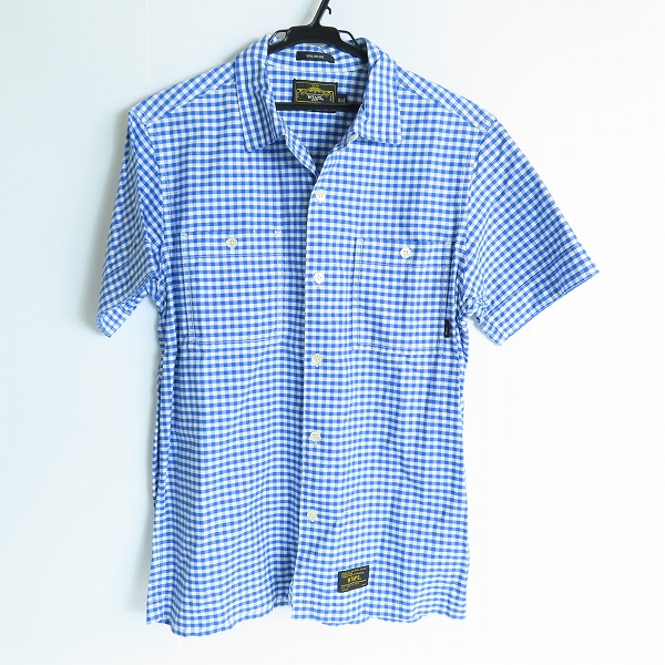 実際に弊社で買取させて頂いたWTAPS/ダブルタップス SODA S/S チェック 半袖シャツ 131LTDT-SHM07/M