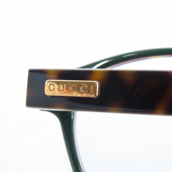 実際に弊社で買取させて頂いた(1)GUCCI/グッチ メガネフレーム アイウェア GG0273O-002の画像 5枚目