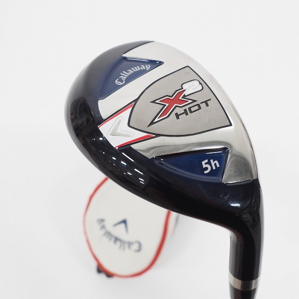 実際に弊社で買取させて頂いたCallaway/キャロウェイ X2 HOT ユーティリティ 5ｈ75 FLEX:R ヘッドカバー付き