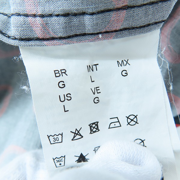 実際に弊社で買取させて頂いたHUGO BOSS/ヒューゴボス 総柄 長袖シャツ Lの画像 3枚目