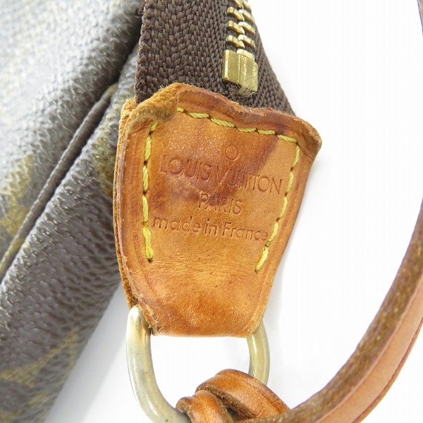 実際に弊社で買取させて頂いたLOUIS VUITTON/ルイヴィトン ポーチ モノグラム レザー　M51980の画像 3枚目