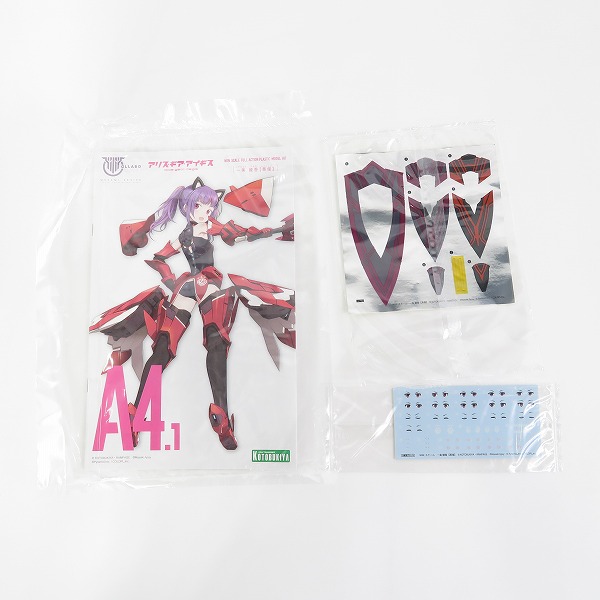 実際に弊社で買取させて頂いた【未組立】KOTOBUKIYA/コトブキヤ メガミデバイス×アリス ギア アイギス 一条 綾香 英俊 特典付の画像 1枚目
