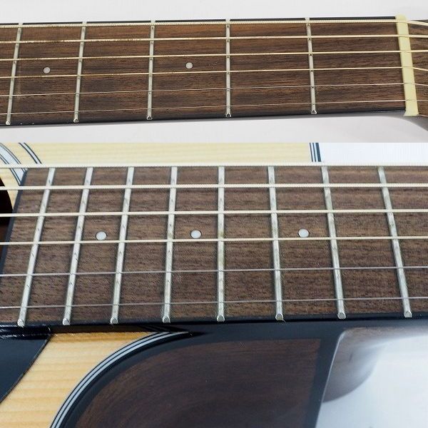 実際に弊社で買取させて頂いた★【美品】Fender/フェンダー  CD-60SCE/NAT Dreadnought エレアコ/アコースティックギター/アコギ ギグケース付の画像 3枚目