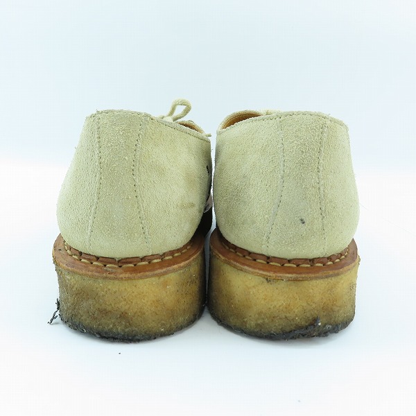 実際に弊社で買取させて頂いたGEORGE COX/ジョージコックス ベージュスエード ラバーソール 0035-014/9の画像 1枚目