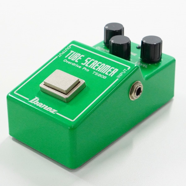 実際に弊社で買取させて頂いたIbanez/アイバニーズ TUBE SCREAMER Overdrive Pro TS-808 オーバードライブ エフェクター 動作確認済みの画像 4枚目