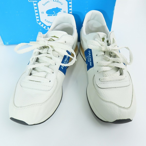 実際に弊社で買取させて頂いたKARHU/カルフ Fulcrum Star PUNLALIVE レザー スニーカー F802214/US8
