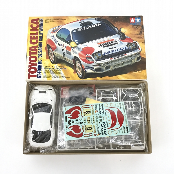 実際に弊社で買取させて頂いた【おまとめ/未組立】タミヤ/ハセガワ 1/24 トヨタ セリカ/カストロール セリカ/セリカターボ 4WDの画像 4枚目