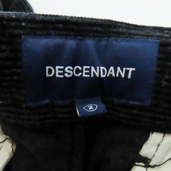 実際に弊社で買取させて頂いたDESCENDANT/ディセンダント コーデュロイ パンツ/2の画像 2枚目