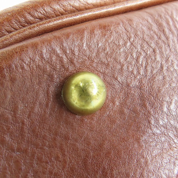 実際に弊社で買取させて頂いたHERZ/ヘルツ マディソンバッグ/ボストンバッグ V-149の画像 7枚目