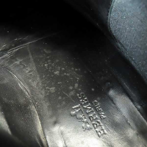 実際に弊社で買取させて頂いたHERMES/エルメス サイドゴア エナメルブーツ の画像 7枚目