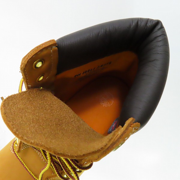 実際に弊社で買取させて頂いたTimberland/ティンバーランド 6インチ プレミアムブーツ 10061/9Wの画像 4枚目