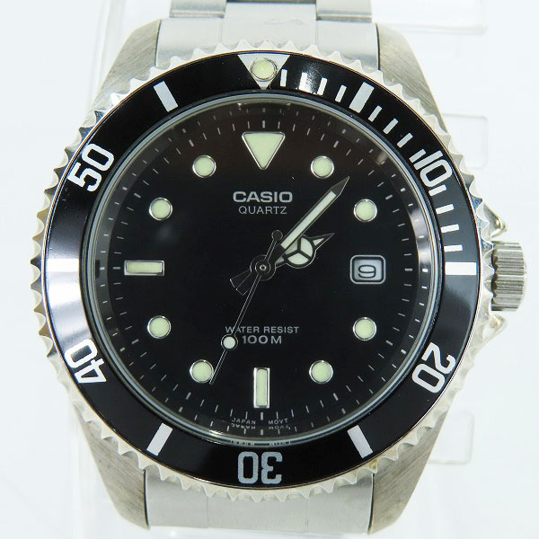 実際に弊社で買取させて頂いたCASIO/カシオ クォーツ アナログ腕時計 MTD-1010【動作未確認】