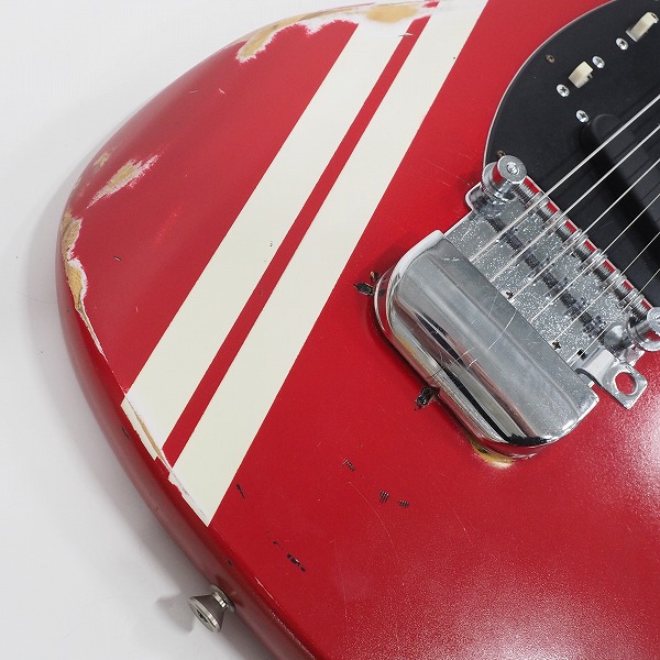 実際に弊社で買取させて頂いた★Tomson/トムソン SPLENDOR SERIES ムスタングType エレキギター ソフトケース付の画像 5枚目