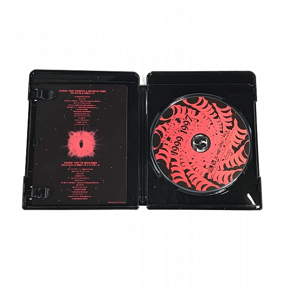 実際に弊社で買取させて頂いたBlu-ray/BD/ブルーレイ BABYMETAL/ベビーメタル  LIVE LEGEND 1999 1997 APOCALYPSEの画像 2枚目