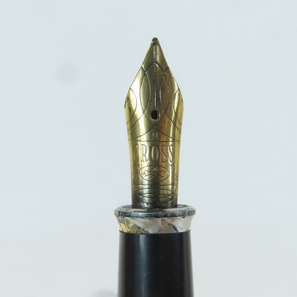 実際に弊社で買取させて頂いたCROSS/クロス ペン先 18K/750 万年筆　ゴールドの画像 4枚目