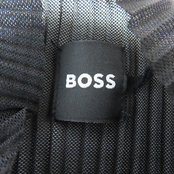 実際に弊社で買取させて頂いたHUGO BOSS/ヒューゴボス プリーツ/シースルー カットソーの画像 2枚目