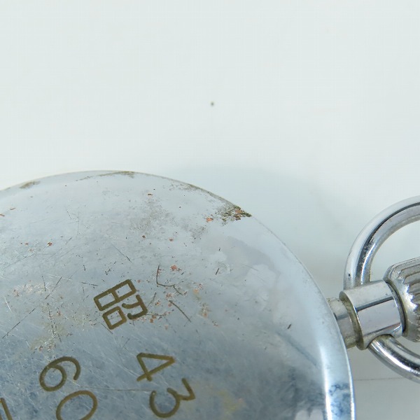 実際に弊社で買取させて頂いたSEIKO/セイコー 懐中時計 鉄道時計 15石 手動巻き 昭和43年製の画像 5枚目