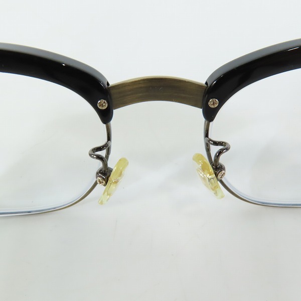 実際に弊社で買取させて頂いた白山眼鏡店/ハクサンガンキョウテン A14 メガネフレーム/アイウェアの画像 3枚目