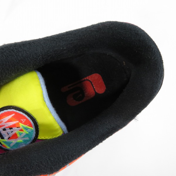 実際に弊社で買取させて頂いたNIKE×atmos/ナイキ×アトモス AIR MAX2 LIGHT QS/エアマックス2 ライト クイックストライク CJ6200-001/27.5の画像 4枚目