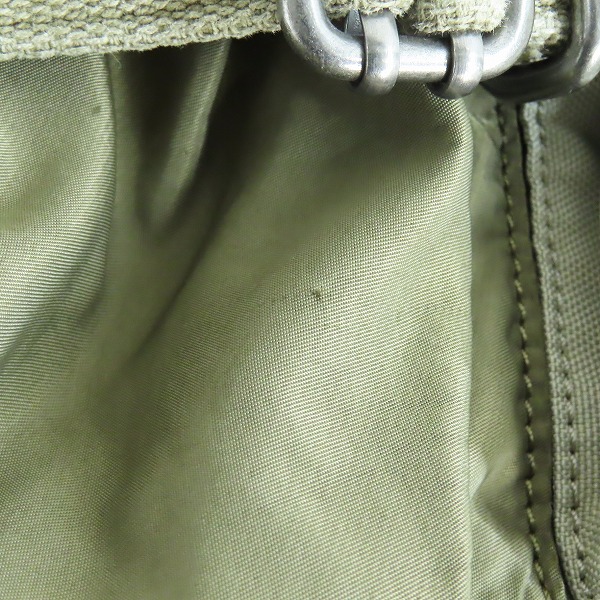 実際に弊社で買取させて頂いたDIESEL/ディーゼル 2WAY ショルダー/トートバッグ カーキの画像 7枚目