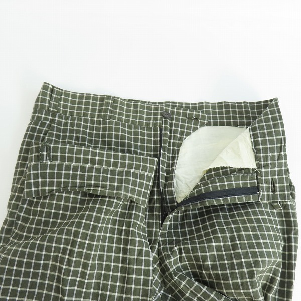 実際に弊社で買取させて頂いたDRIES VAN NOTEN/ドリスヴァンノッテン チェックパンツ/44の画像 2枚目