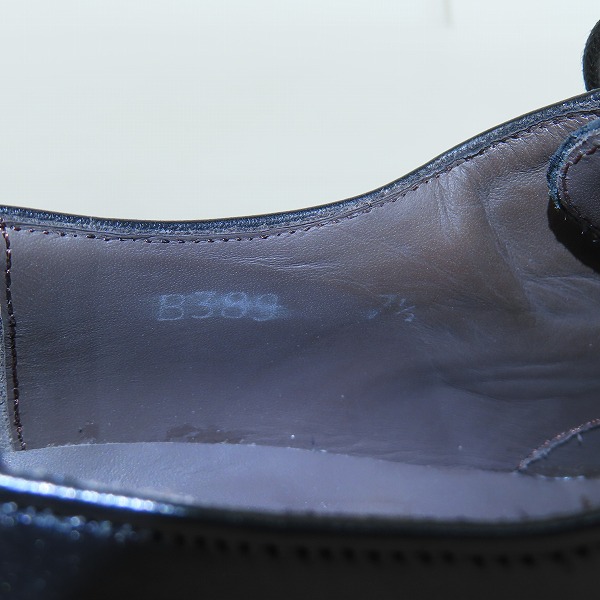 実際に弊社で買取させて頂いた(2)ESPOIR/エスポアール ストレートチップ ビジネスシューズ B389/7.5の画像 4枚目