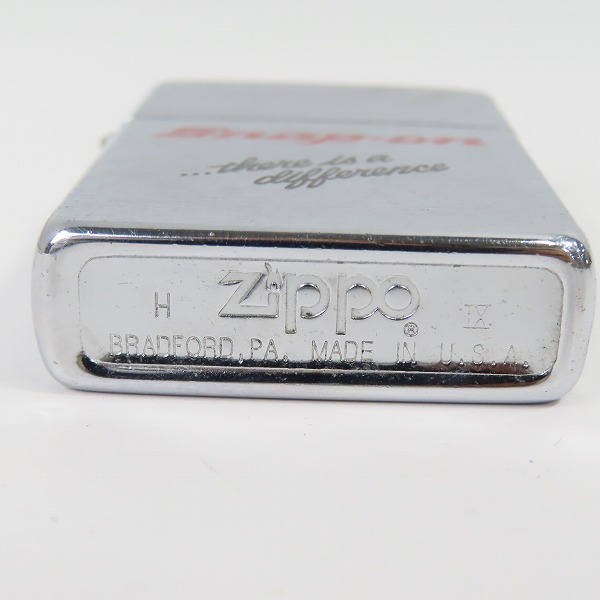 実際に弊社で買取させて頂いたZIPPO/ジッポー Snap-on/スナップオン ロゴプリント /1993年製の画像 3枚目