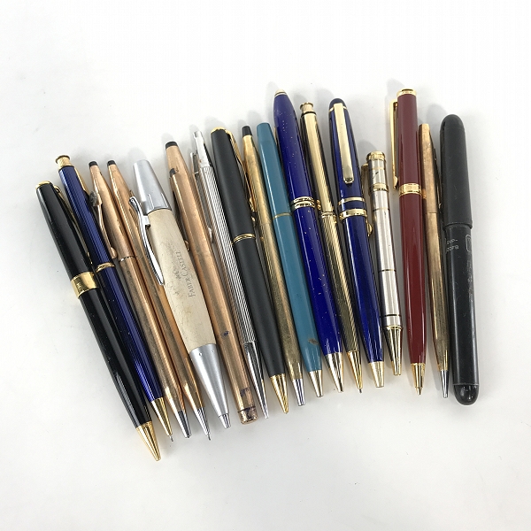 実際に弊社で買取させて頂いた【おまとめ】MONT BLANC/モンブラン CROSS/クロス PILOT/パイロット 他 シャープペンシル/ボールペン/万年筆