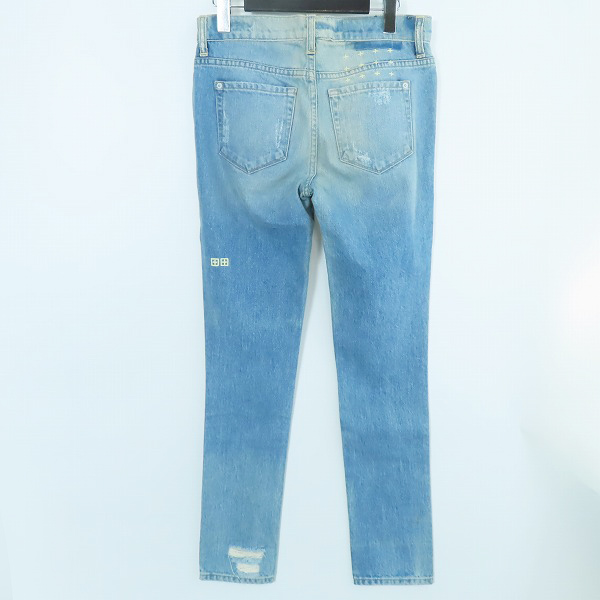 実際に弊社で買取させて頂いたKSUBI/スビ ダメージリペア加工 ジーンズ デニムパンツ/25の画像 1枚目