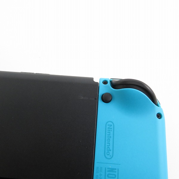実際に弊社で買取させて頂いた任天堂 Nintendo Switch/ニンテンドースイッチ 有機ELモデル 本体 HEG-001/ホリ グリップコントローラー付き【簡易動作確認済】の画像 5枚目