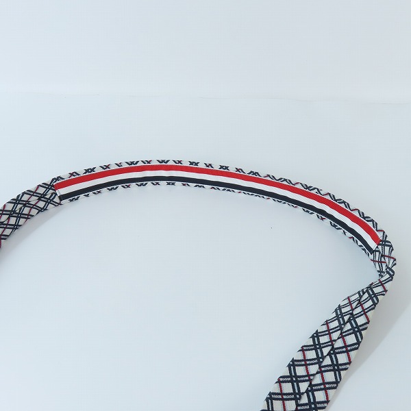 実際に弊社で買取させて頂いたTHOM BROWNE/トムブラウン 総柄 ネクタイの画像 6枚目