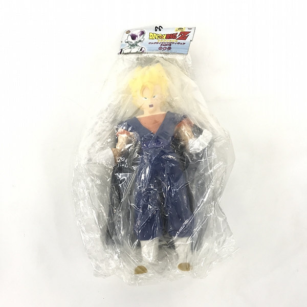 実際に弊社で買取させて頂いた【未開封】バンプレスト ドラゴンボールZ ビッグサイズソフビフィギュア PART6 フリーザ/ベジット/トランクス 全3種セットの画像 3枚目
